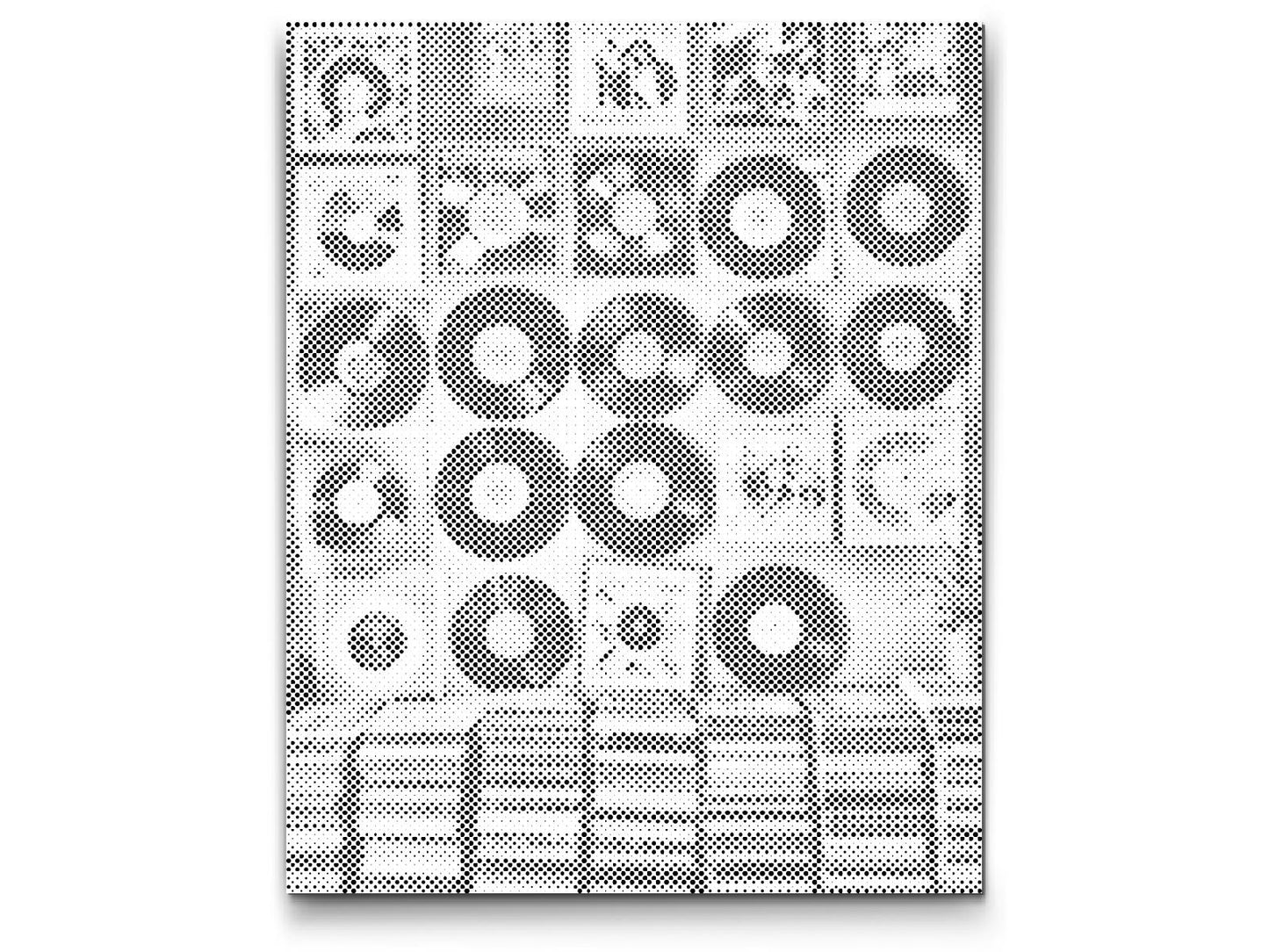 Dotting - Vinylplader på væggen