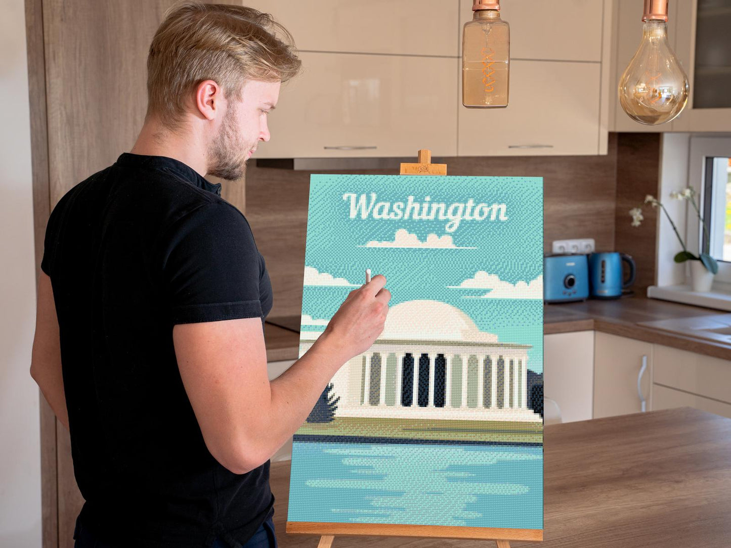 Diamond Paint - Washington, USA
