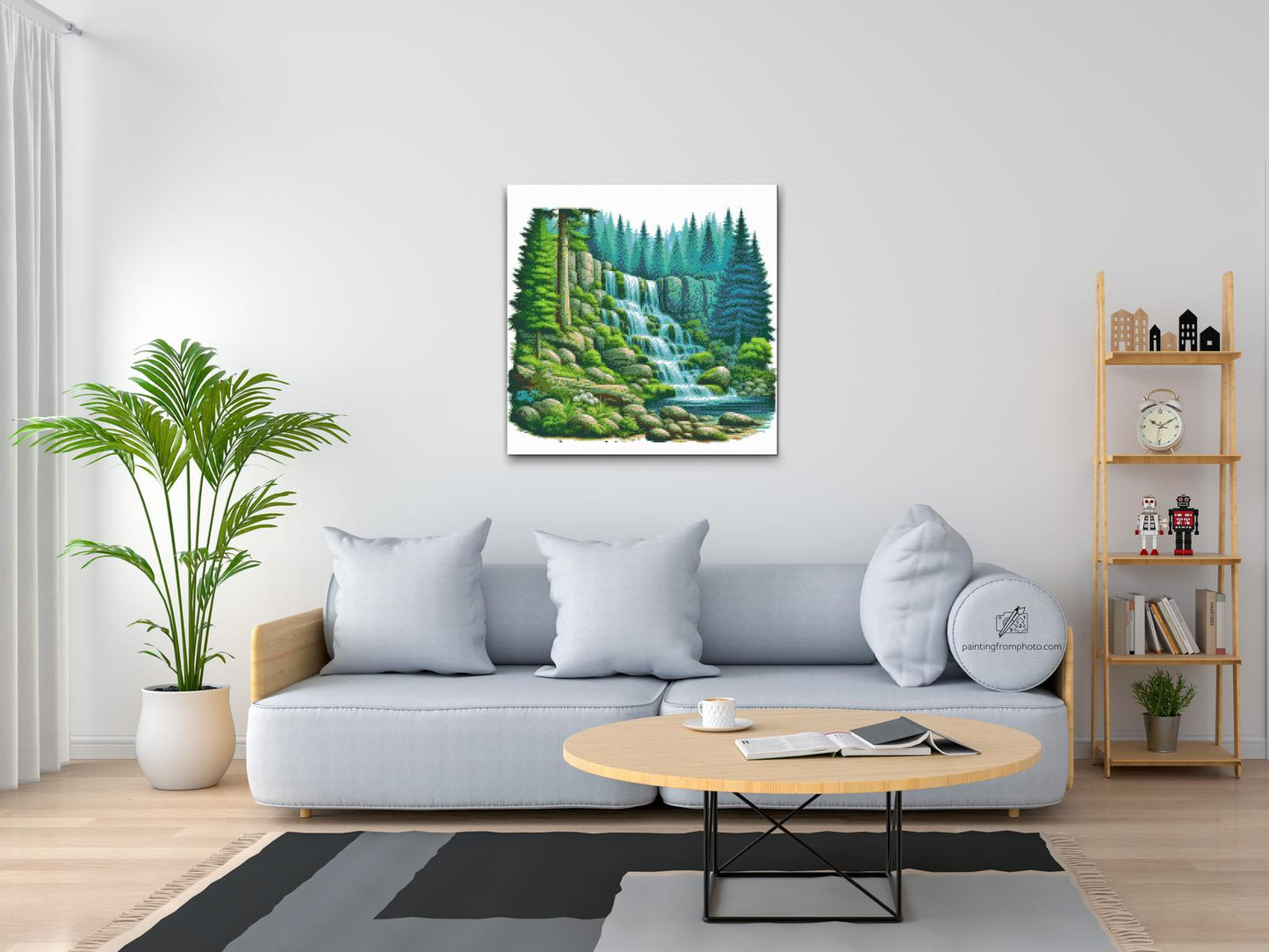 Diamond Paint - Vandfald i naturen 3