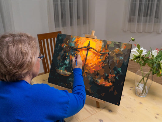 Paint by number - Vægten