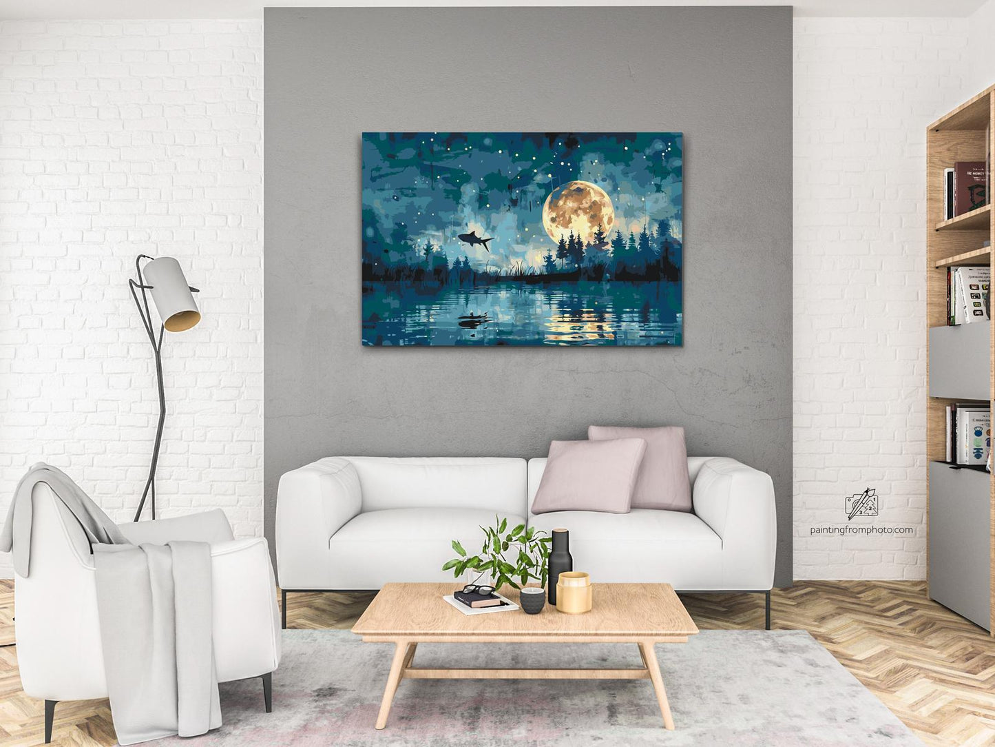 Paint by number - Fiskene