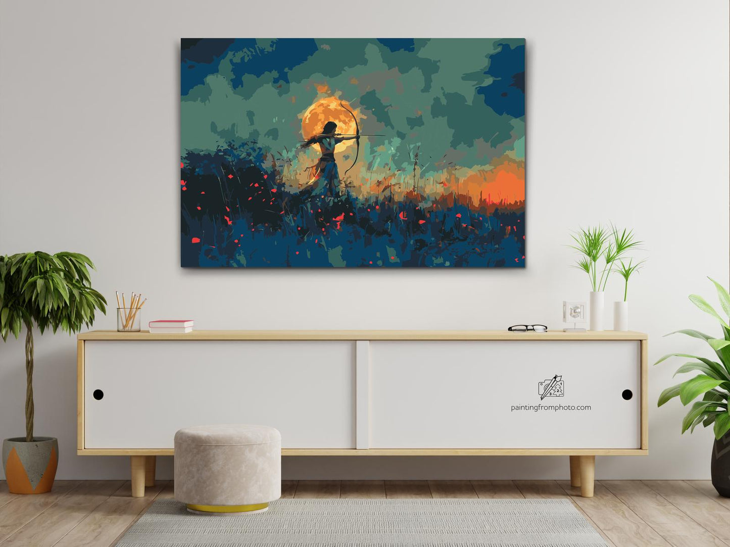 Paint by number - Skytten