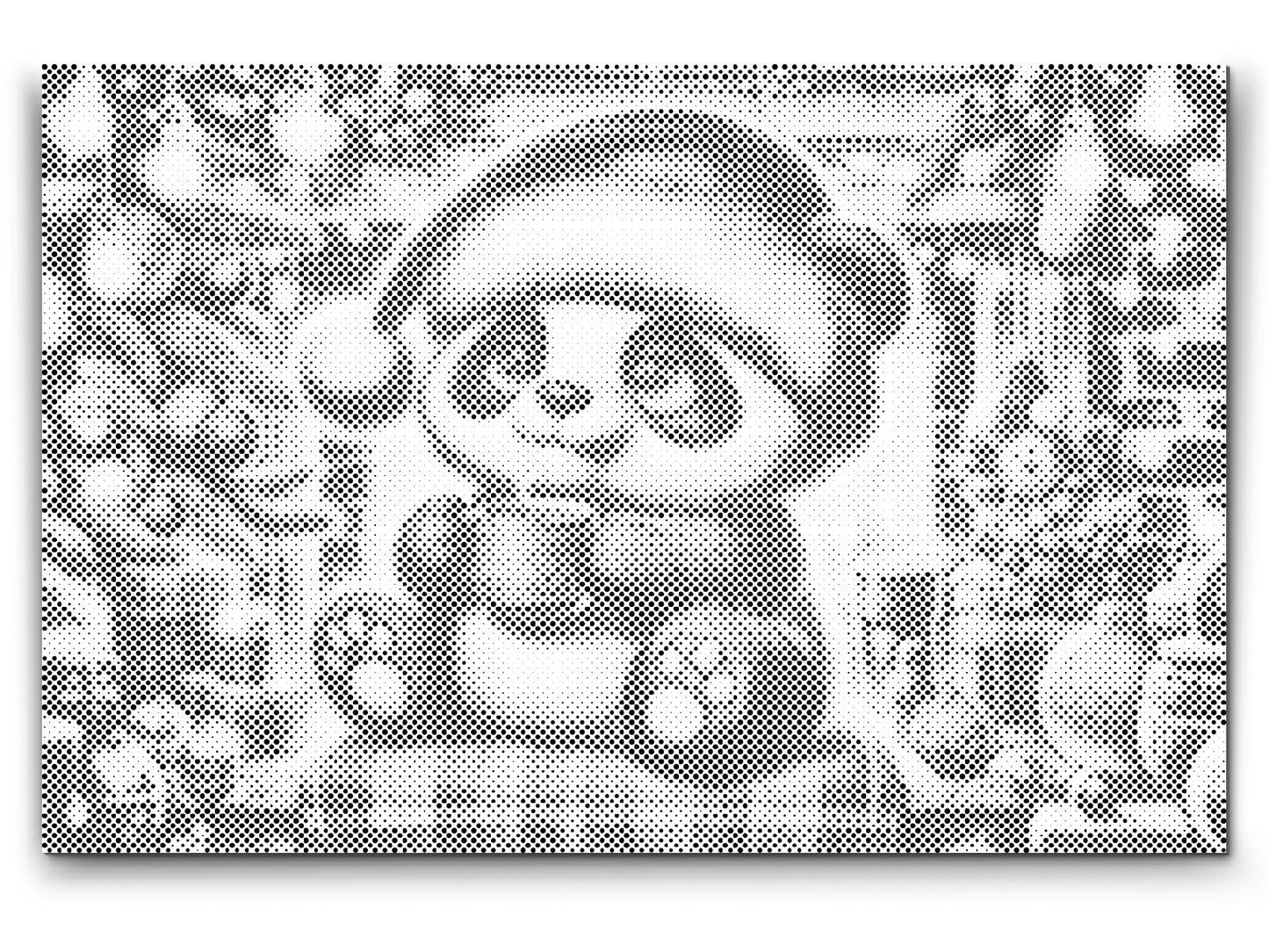 Dotting - Julepanda og en kop kaffe