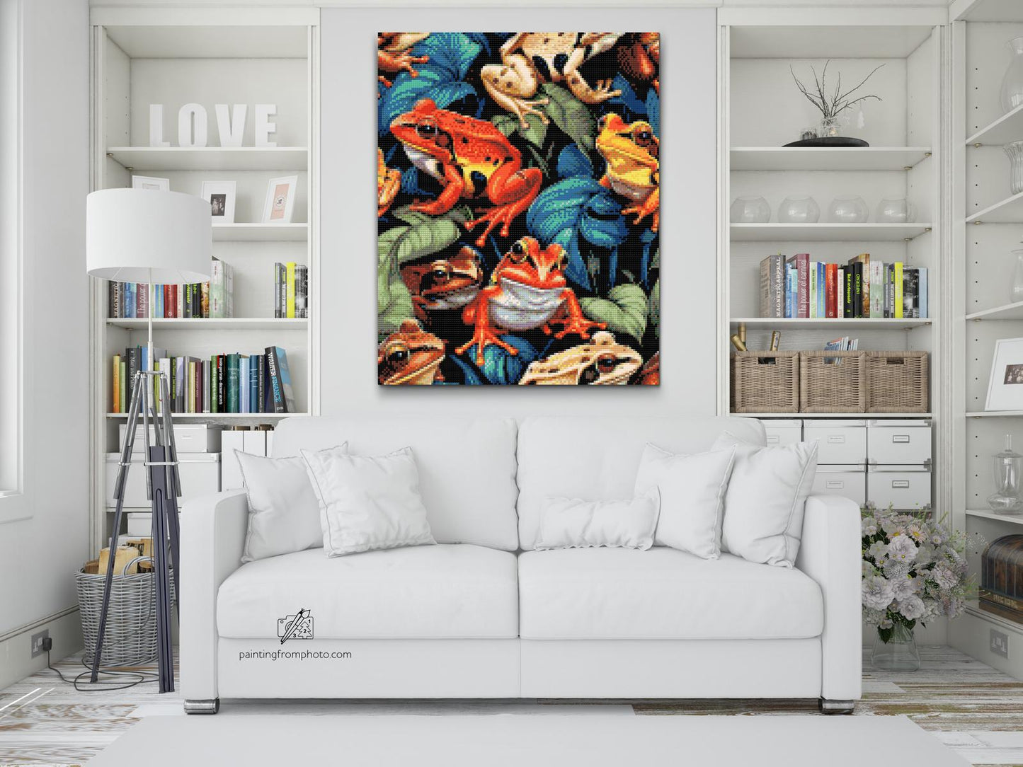 Diamond Paint - Farverige tudser