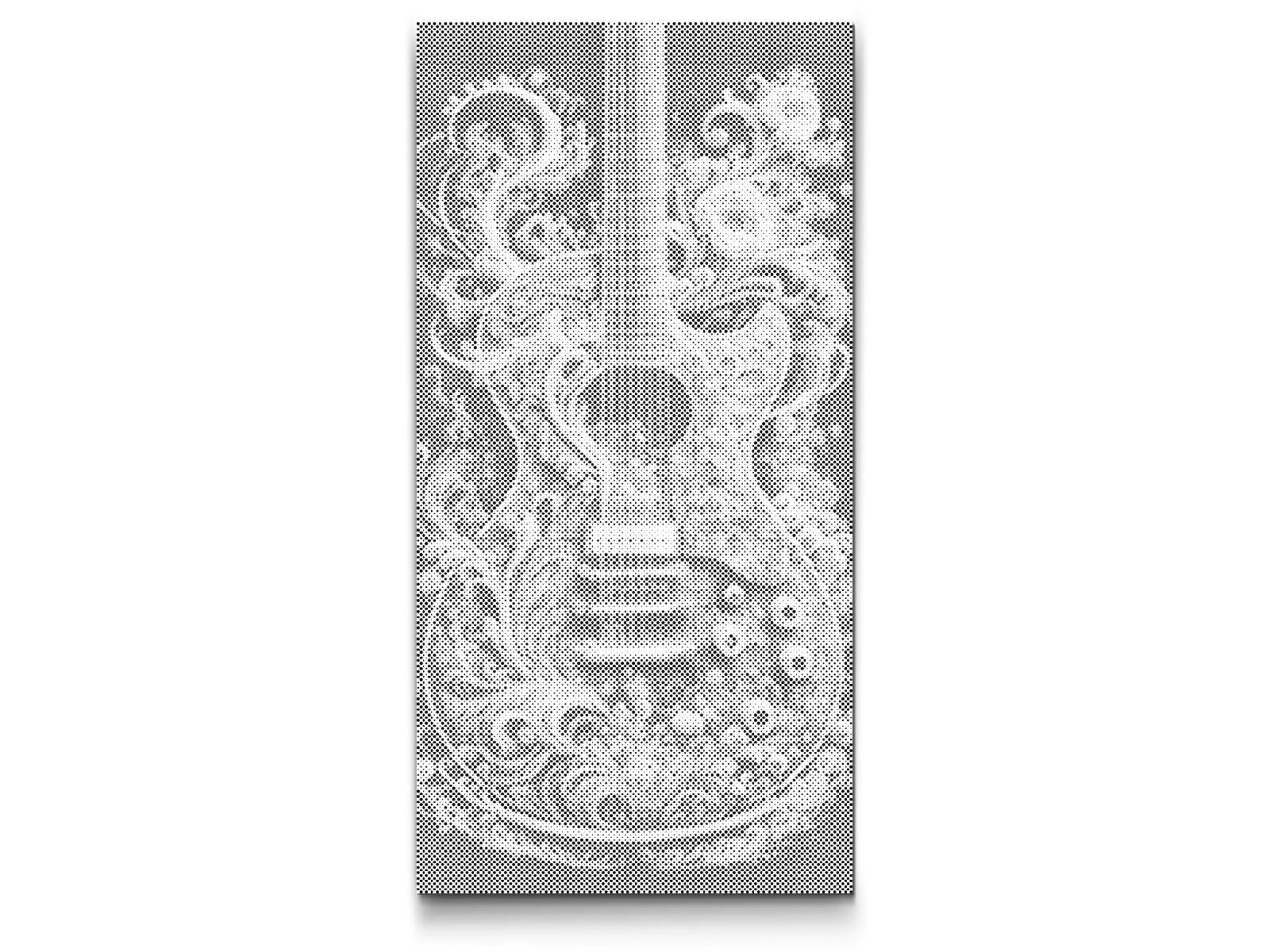 Dotting - Farvet guitar