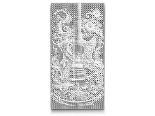 Dotting - Farvet guitar