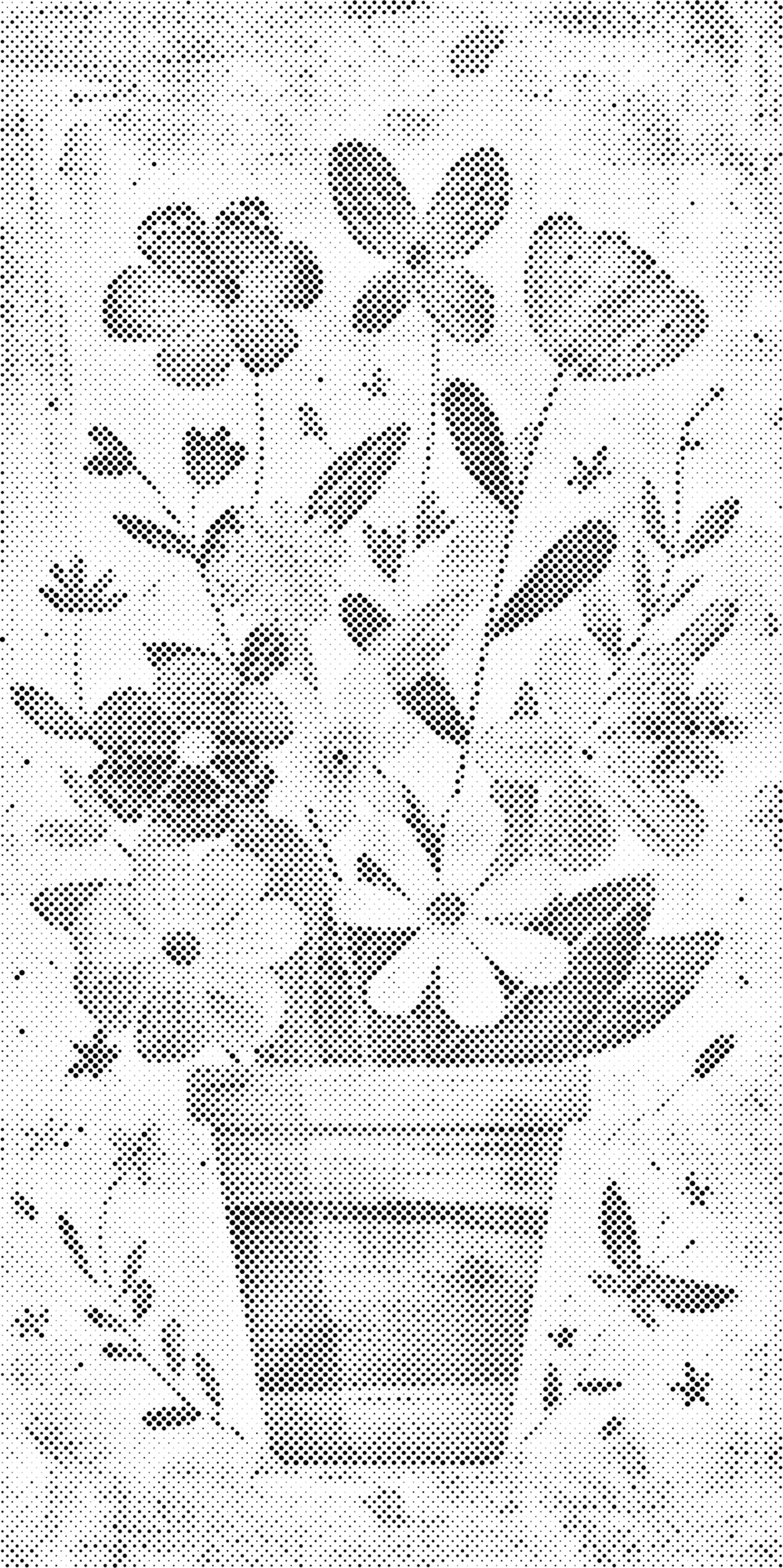 Dotting - Forårsblomster i en potte
