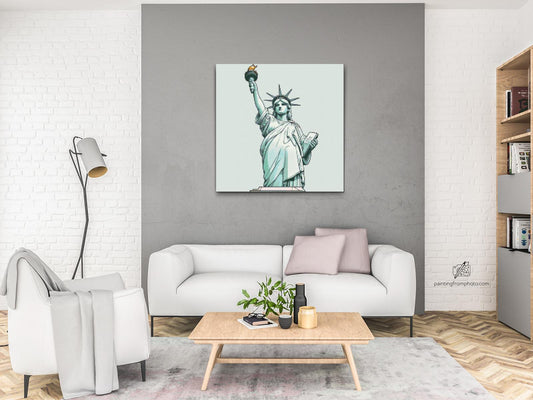 Diamond Paint - Frihedsgudinden 3