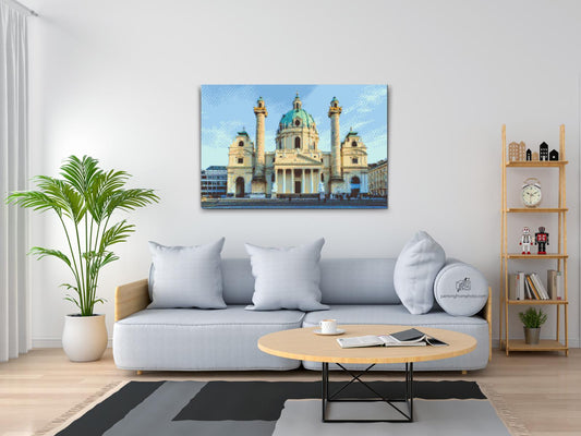 Diamond Paint - Karlskirche, Wien