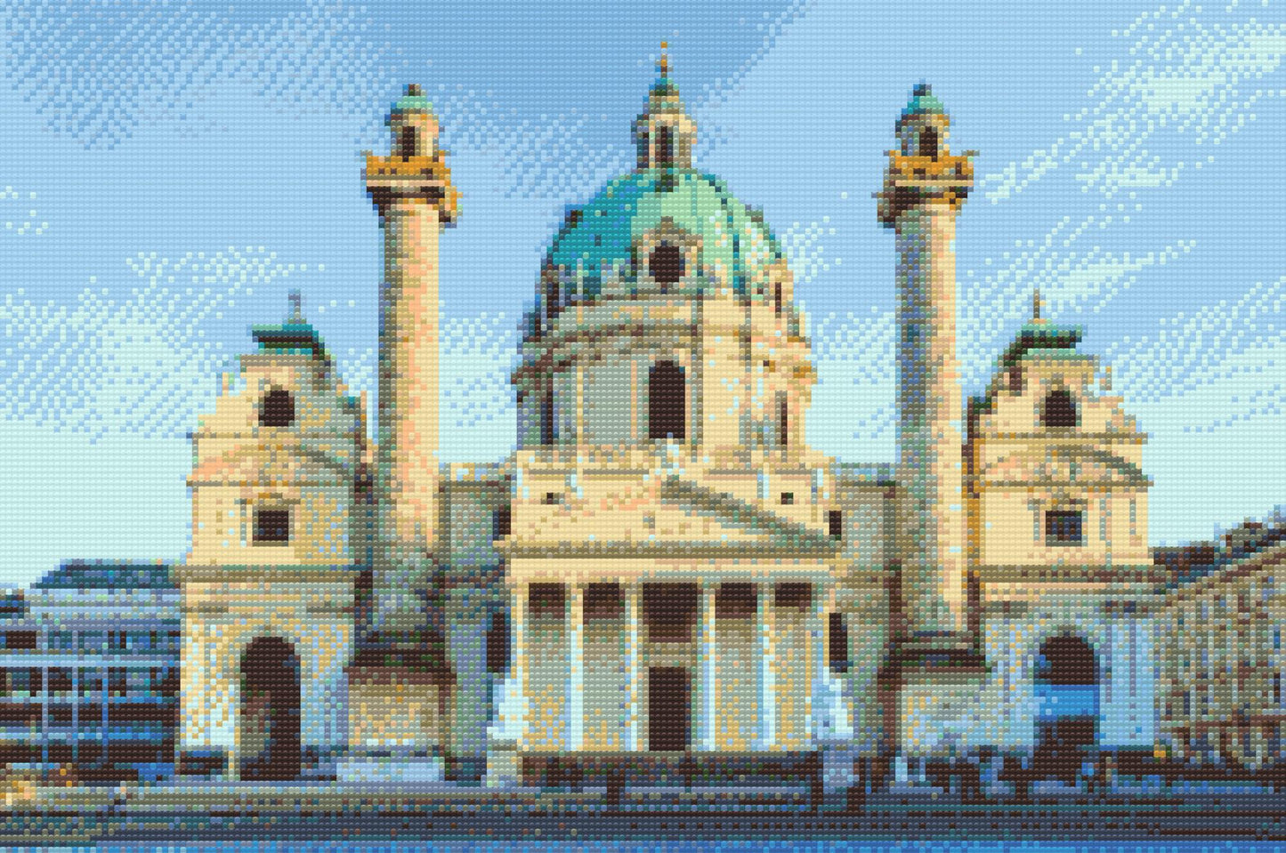 Diamond Paint - Karlskirche, Wien
