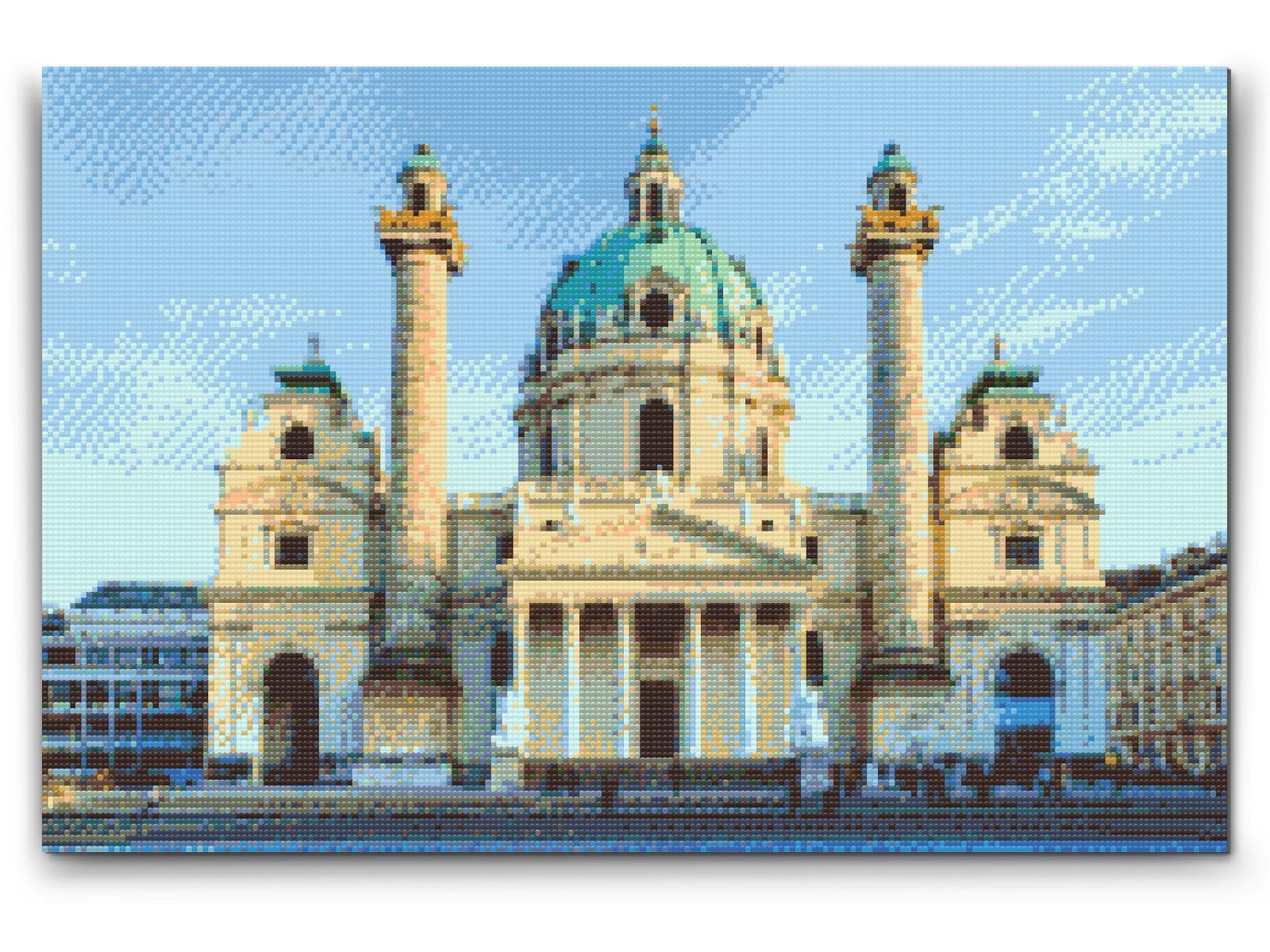 Diamond Paint - Karlskirche, Wien