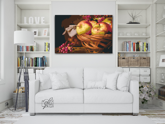 Paint by number - Frugter fra Garden