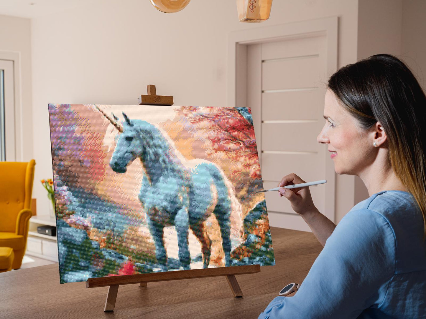 Diamond Paint - Majestæt enhjørning