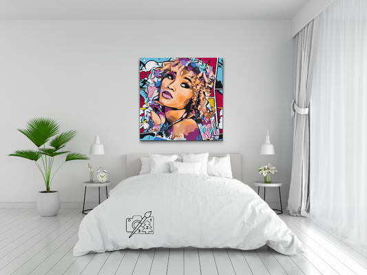 Paint by number - Latino pige