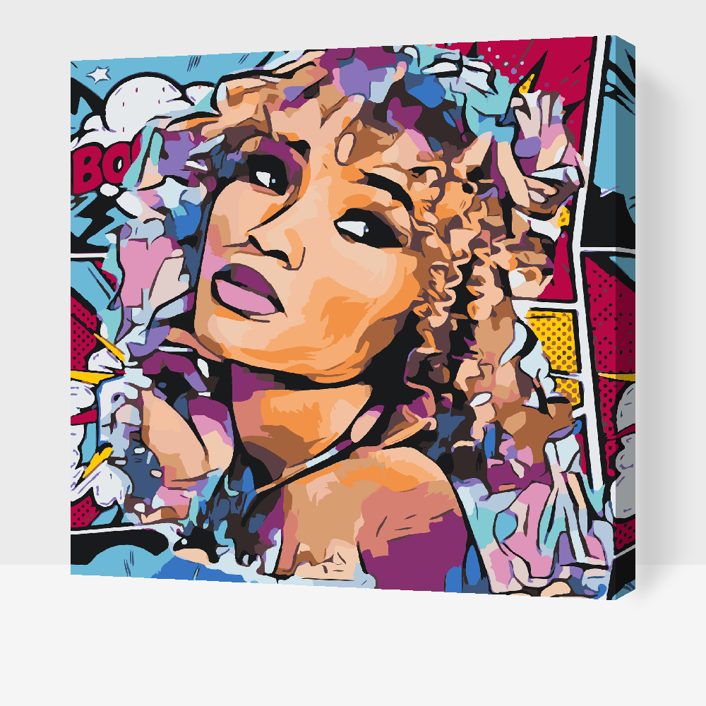Paint by number - Latino pige