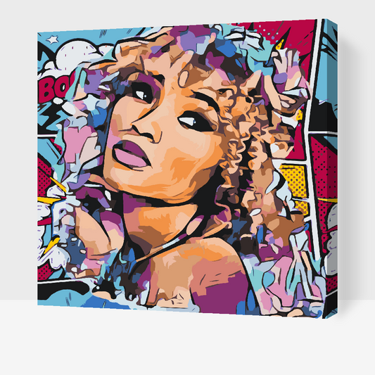 Paint by number - Latino pige