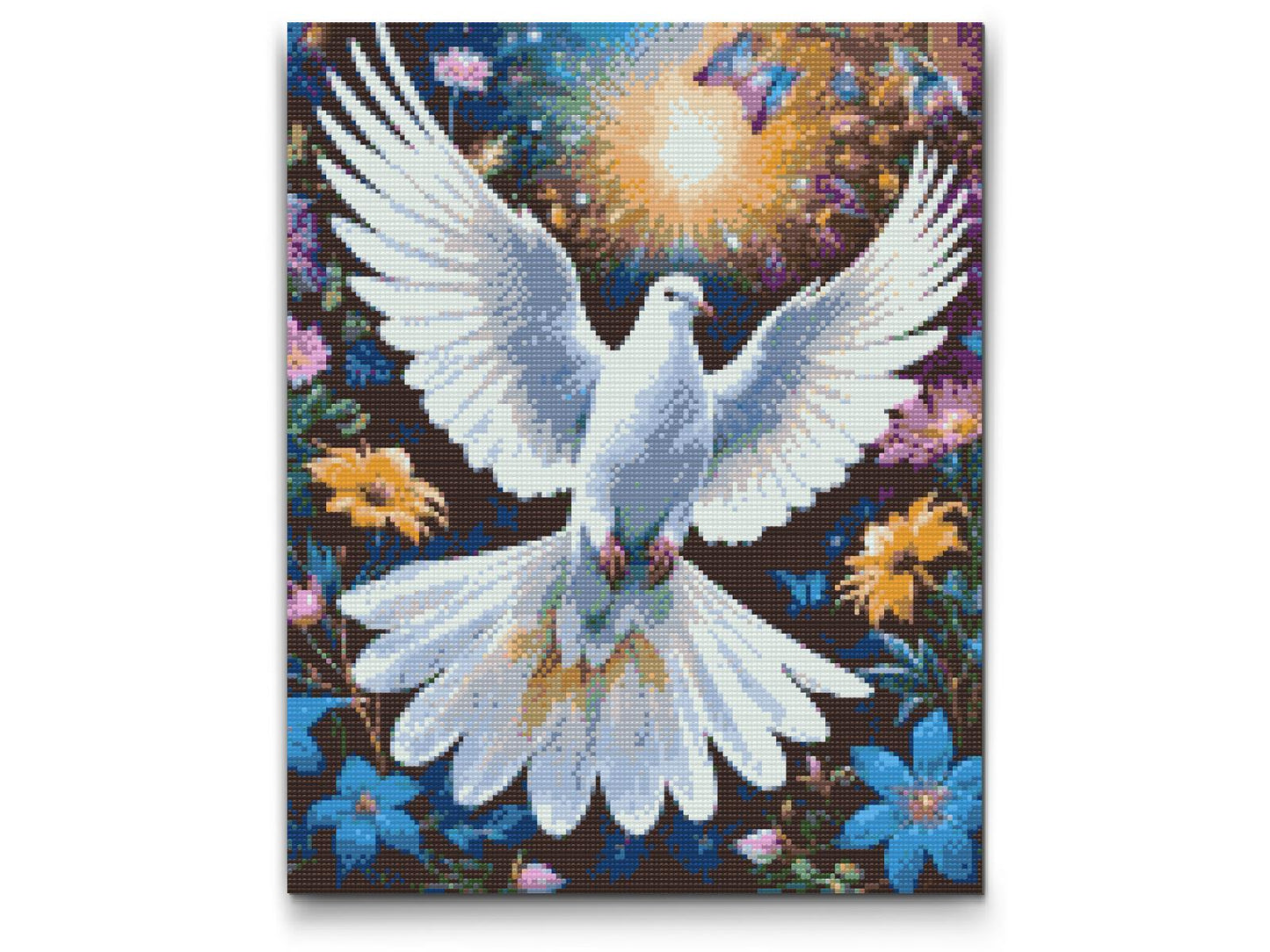 Diamond Paint - Due blandt blomster