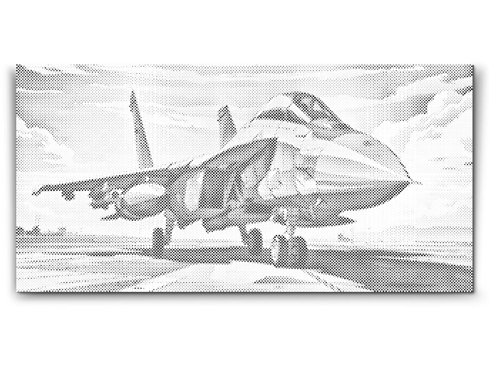 Dotting - Rødt jagerfly