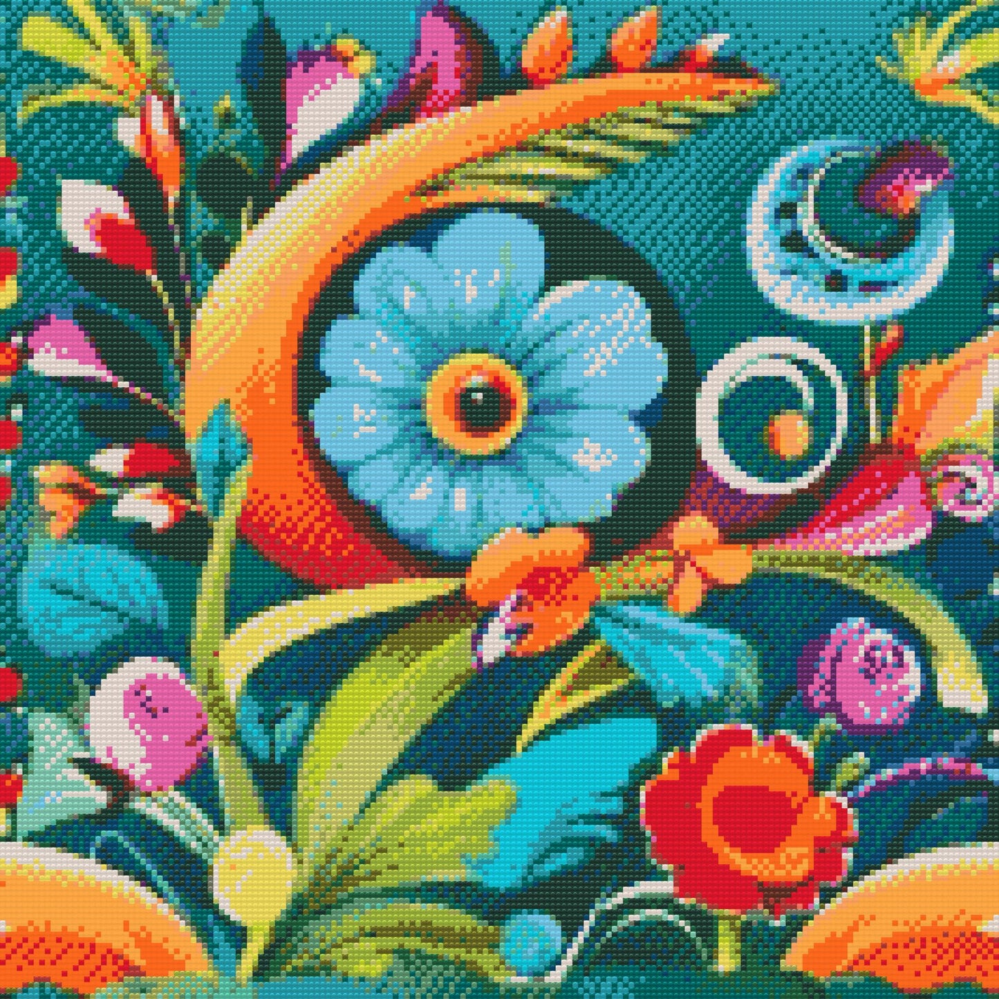 Diamond Paint - Blomsterøje