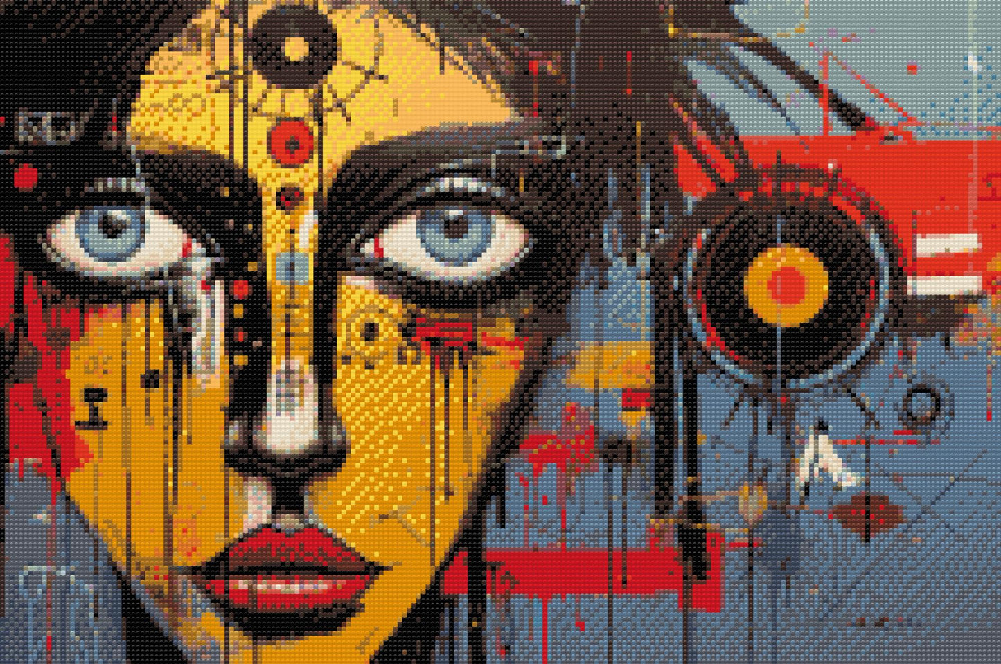 Diamond Paint - Graffiti-pige