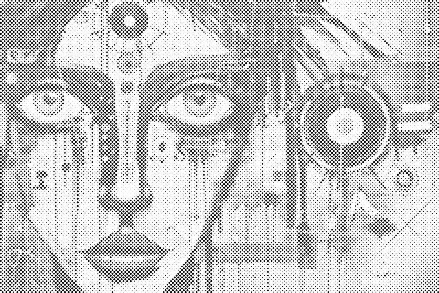 Dotting - Graffiti-pige