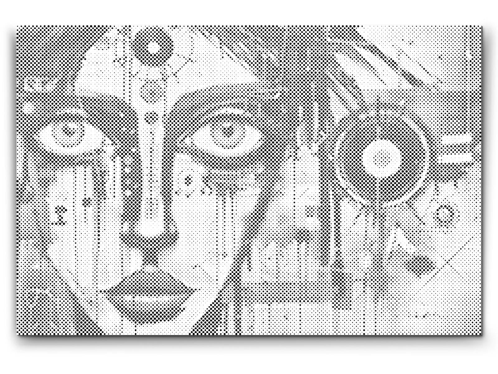 Dotting - Graffiti-pige