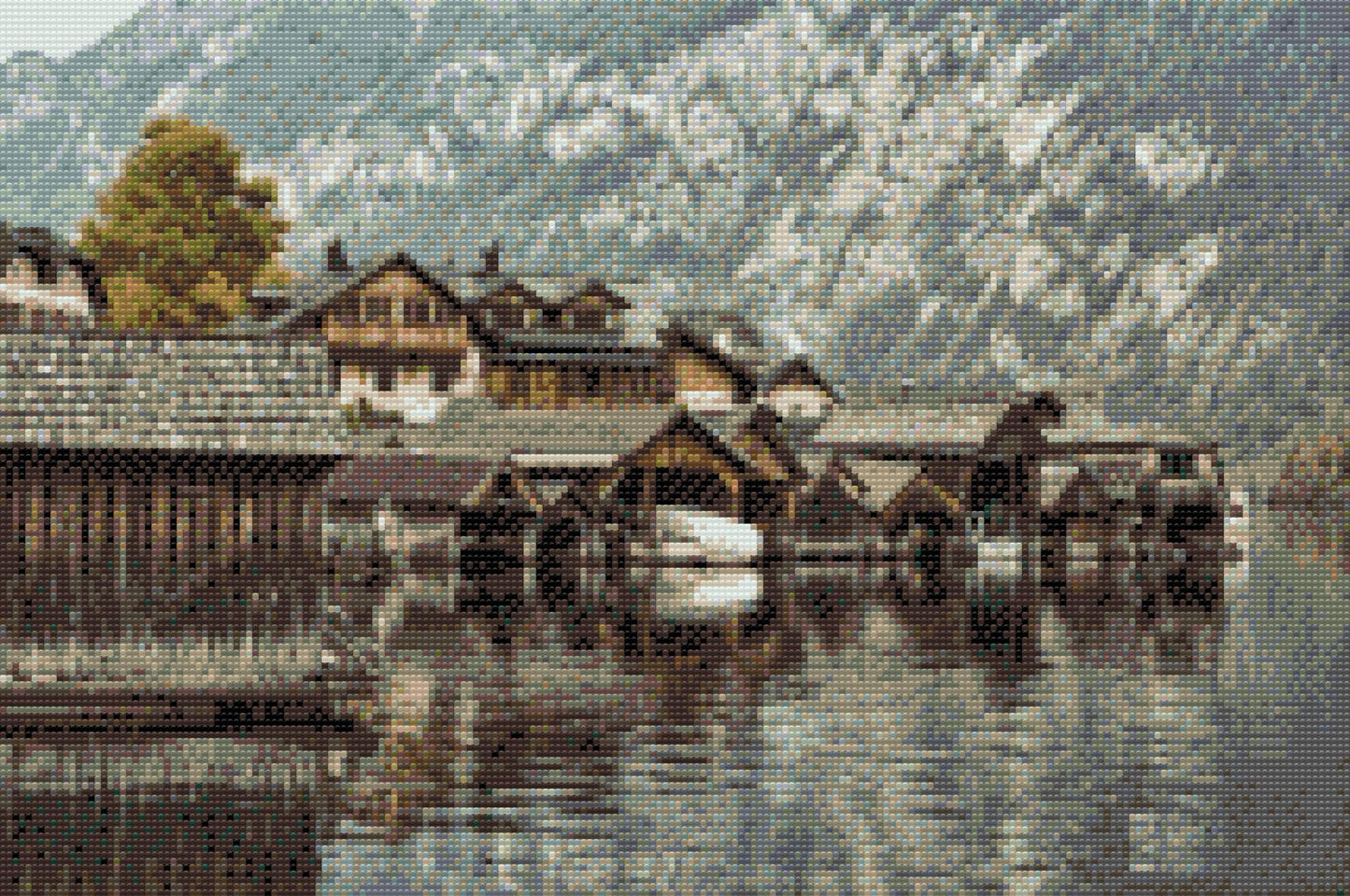 Diamond Paint - Hallstatt, Østrig