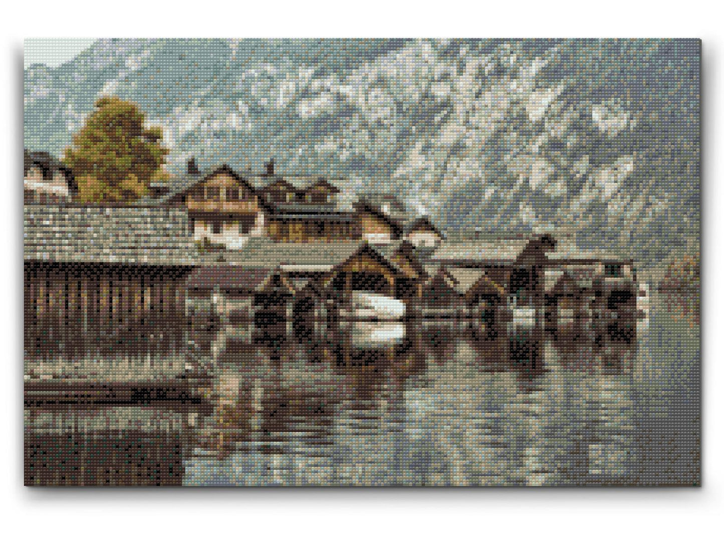 Diamond Paint - Hallstatt, Østrig