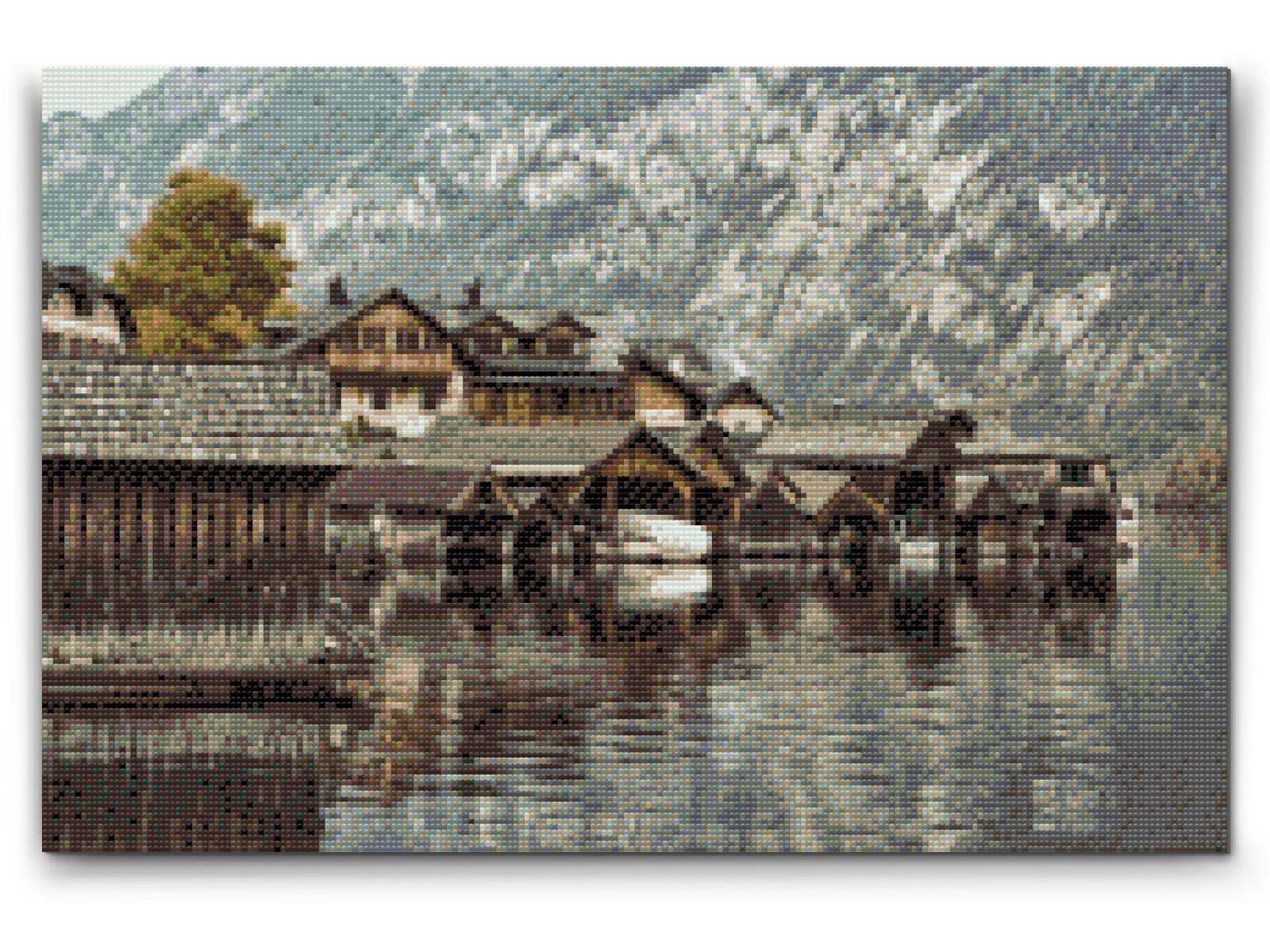 Diamond Paint - Hallstatt, Østrig