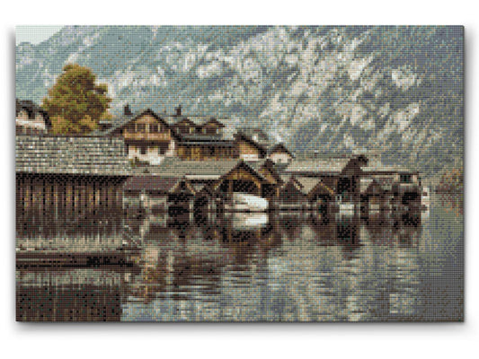 Diamond Paint - Hallstatt, Østrig