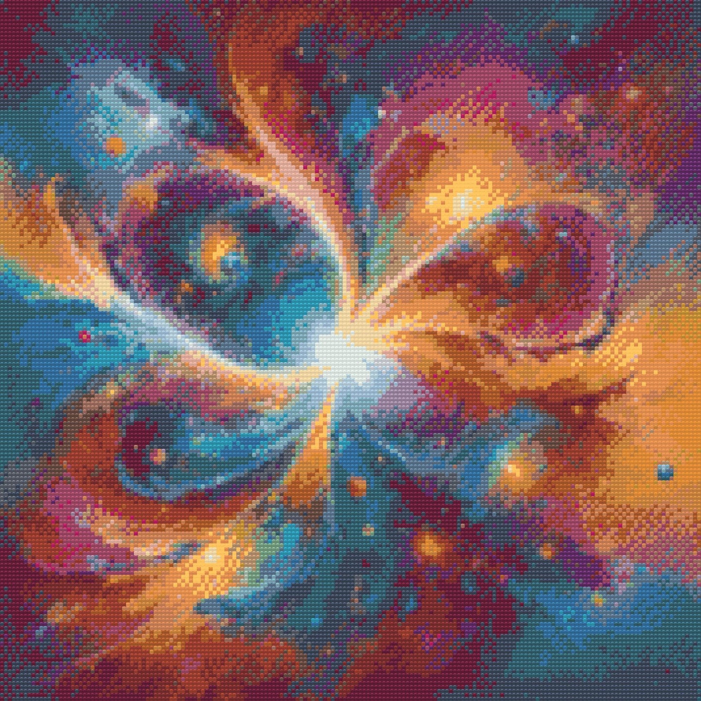 Diamond Paint - Kosmisk dans af sandformer 2