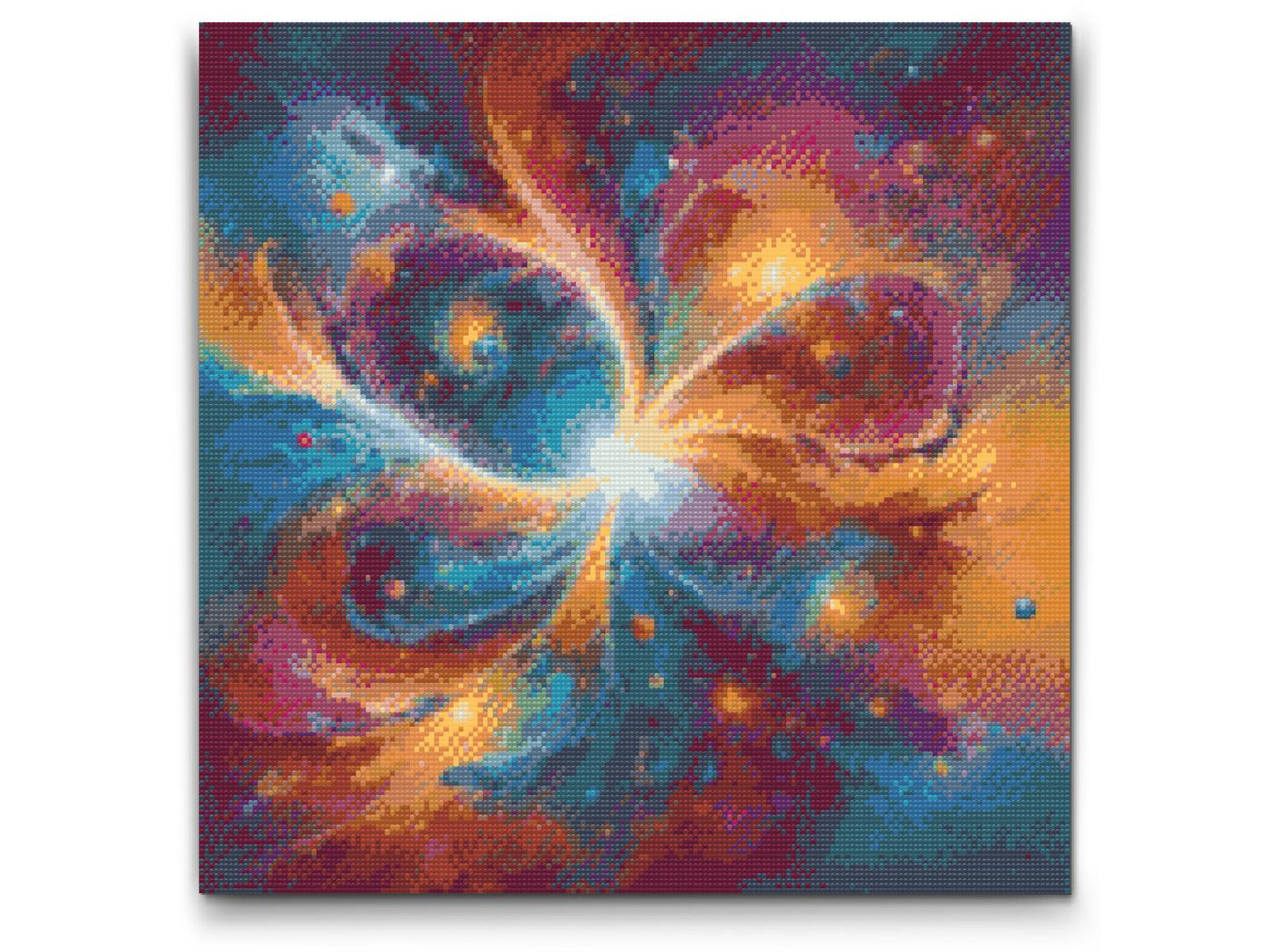 Diamond Paint - Kosmisk dans af sandformer 2