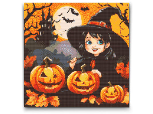 Diamond Paint - Sød Lille Heks