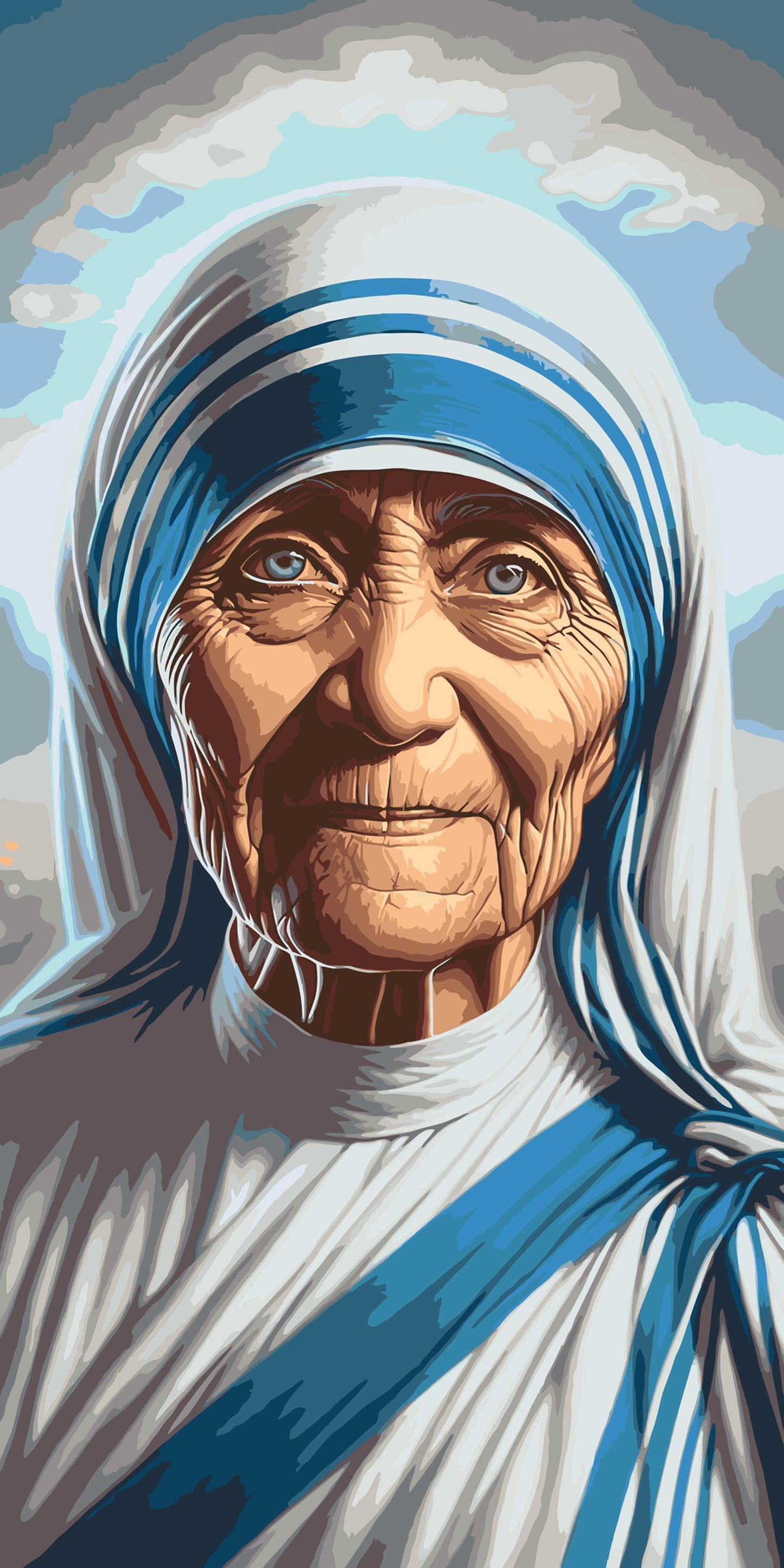 Paint by number - Moder Teresa