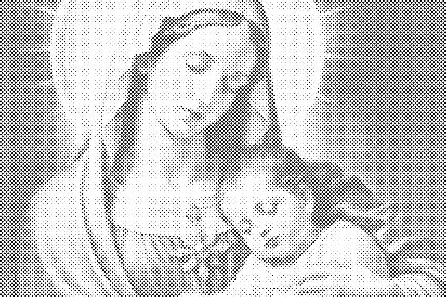 Dotting - Jomfru Maria med barnet