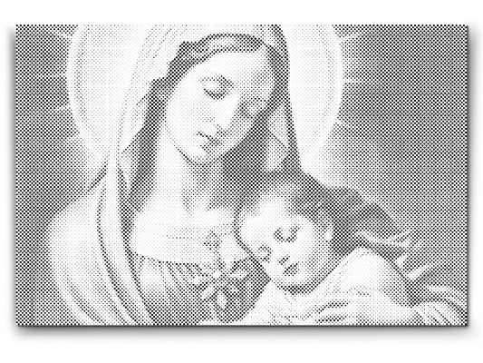 Dotting - Jomfru Maria med barnet