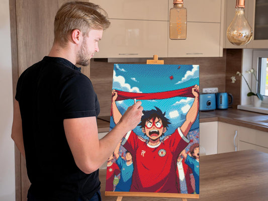 Diamond Paint - Fodboldfan