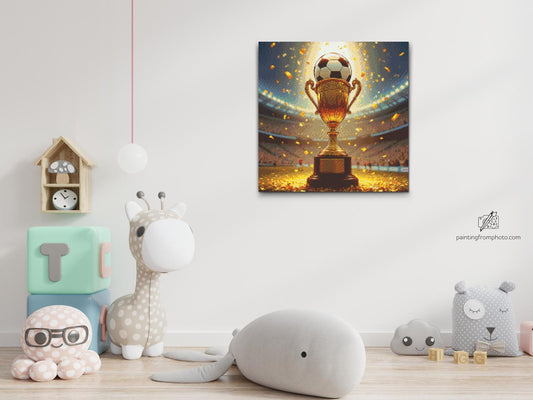 Diamond Paint - Fodboldpokal