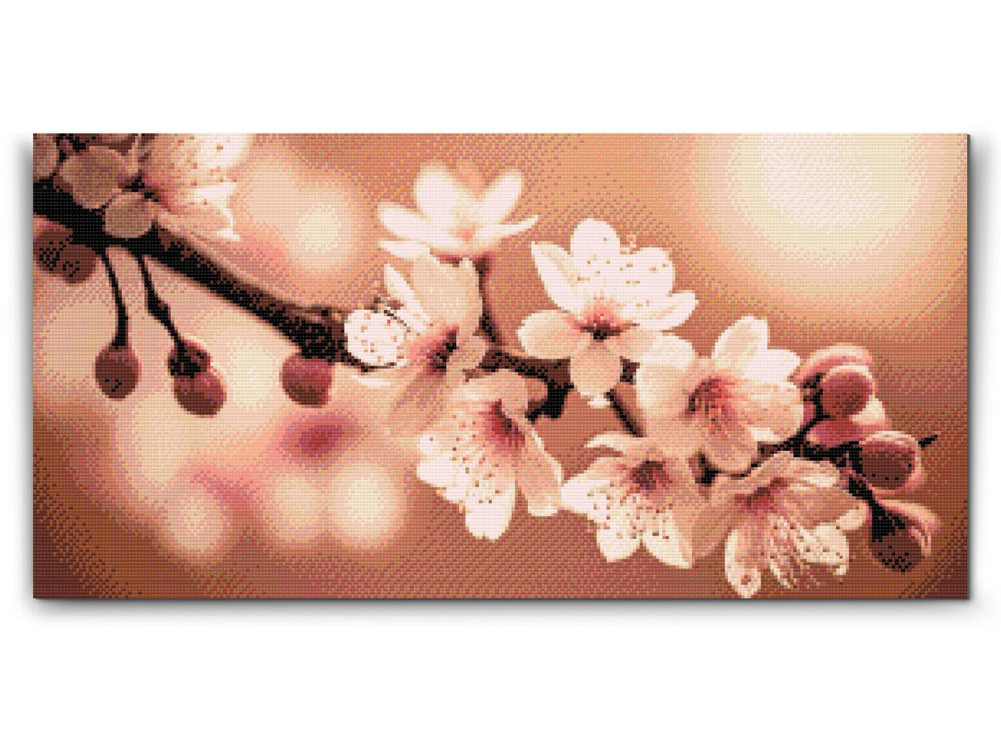Diamond Paint - Forårsblomster af sakura