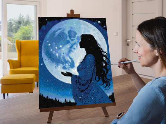 Diamond Paint - Feminin energi