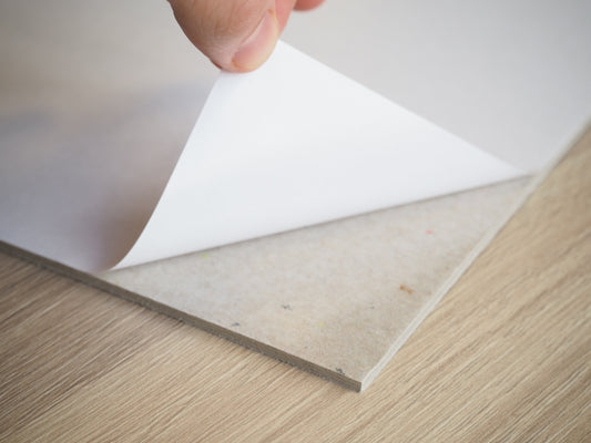 Hobby Tilbehør - Selvklæbende plade under et lærred