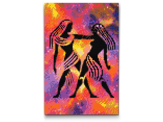 Diamond Paint - Stjernetegn – Tvillingerne