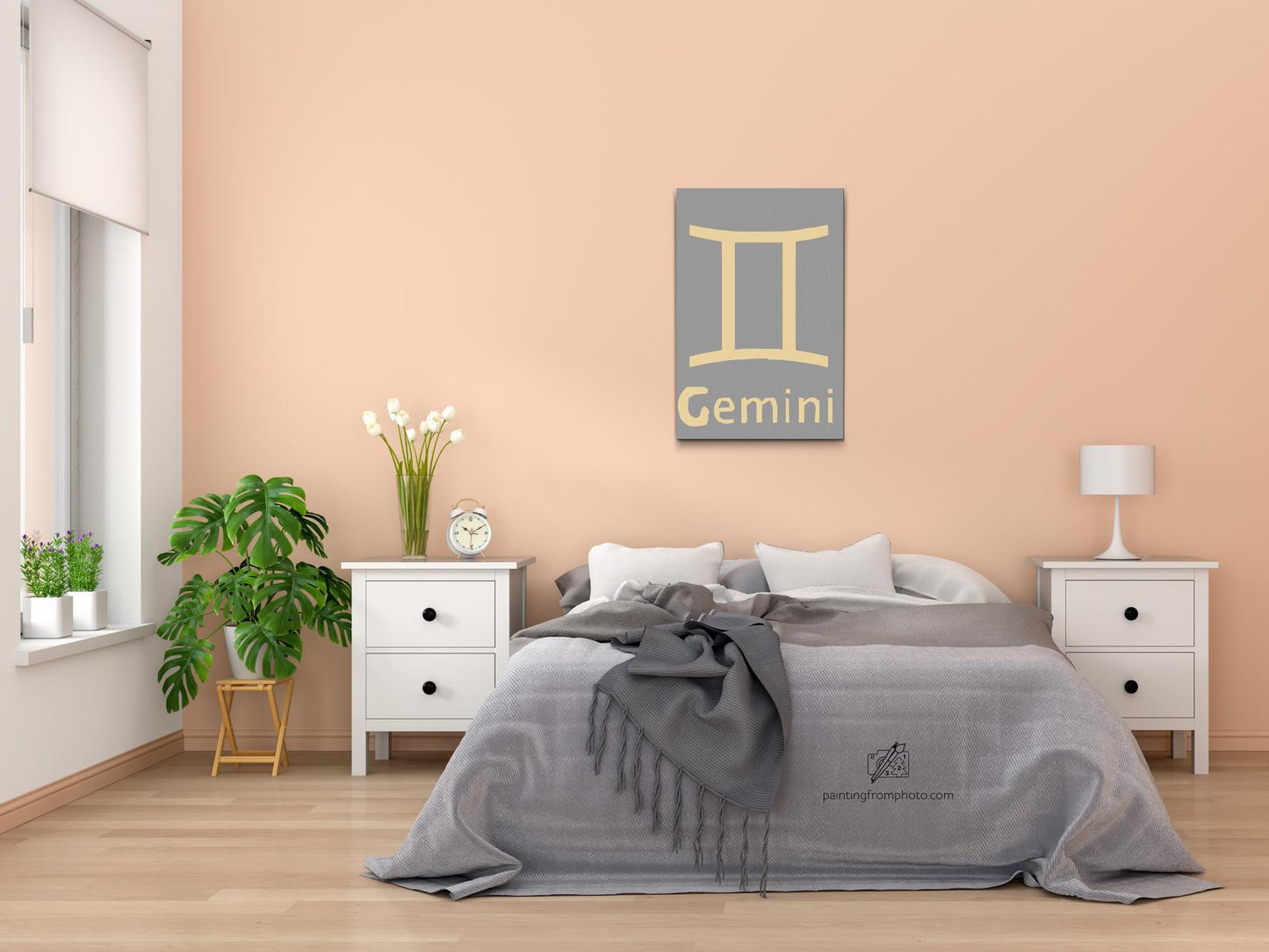 Paint by number - Stjernetegn – Tvillingerne