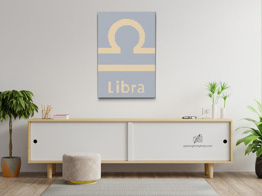 Diamond Paint - Stjernetegn – Vægten