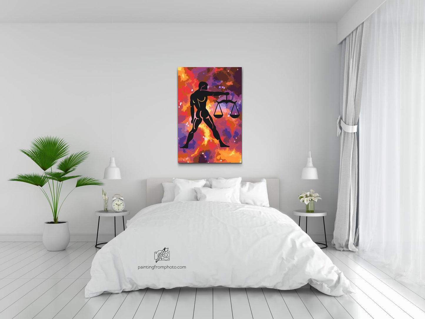 Paint by number - Stjernetegn – Vægten