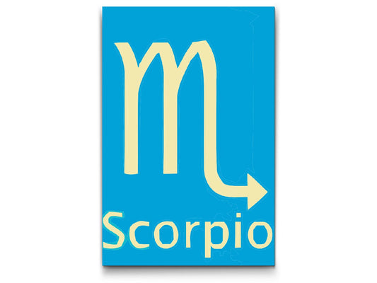 Paint by number - Stjernetegn – Skorpionen