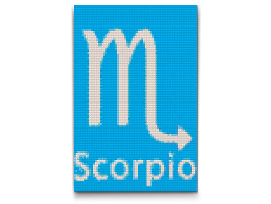 Diamond Paint - Stjernetegn – Skorpionen