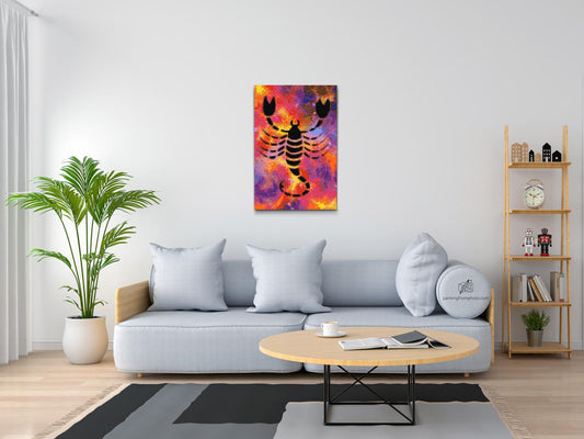 Diamond Paint - Stjernetegn – Skorpionen