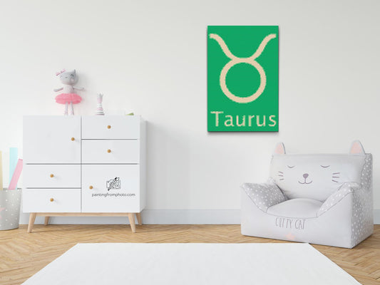 Diamond Paint - Stjernetegn – Tyren