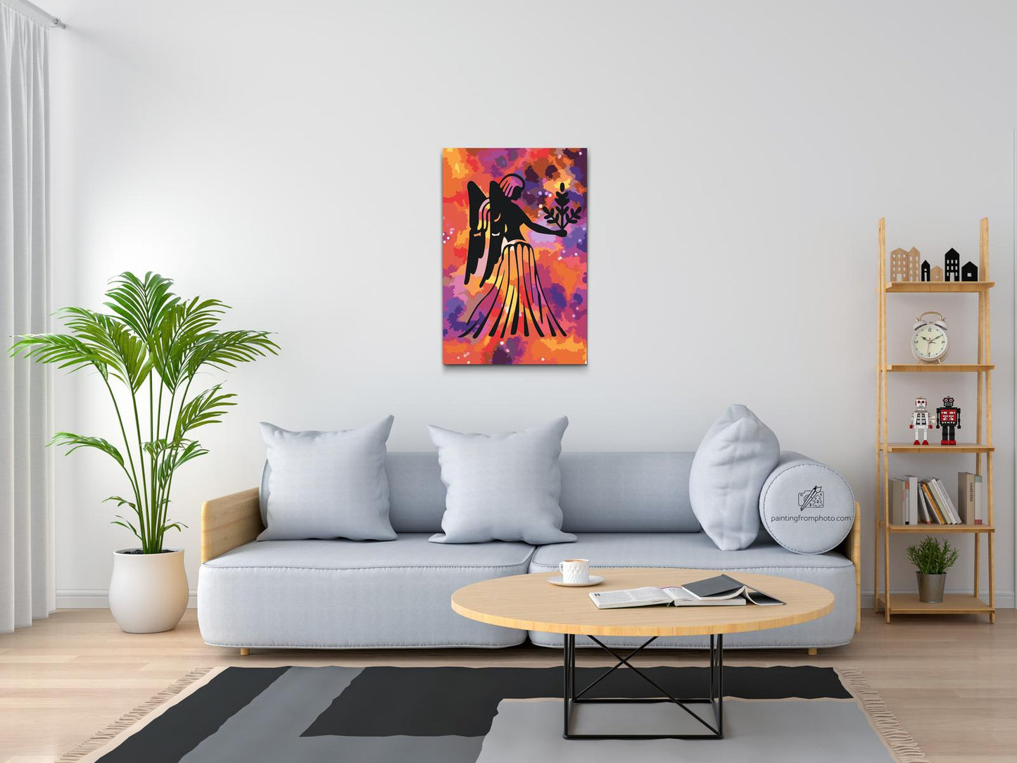 Paint by number - Stjernetegn – Jomfruen